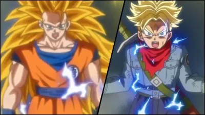 Comment Trunks réagit-il quand il voit Goku se transformer en SSJ3 ?