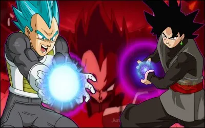 Comment Vegeta s'est-il fait trancher contre Black ?