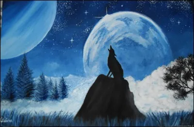 La Lune émet sa propre lumière.