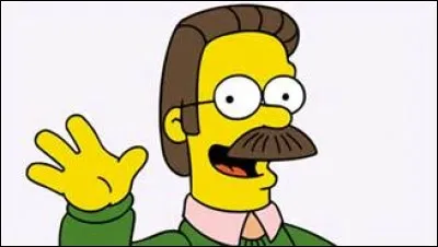 De quelle main Ned Flanders écrit-il ?