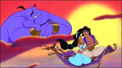 Dans "Aladdin", de quelle couleur est ce rêve ?