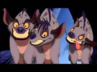 Qui sont ces trois hyènes ?