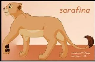 Cette lionne est la/l' ... de Nala.