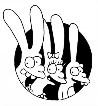 Quel est le nom de l'animation dans laquelle Matt Groening renonce aux droits de publication ? (et à la place propose Les Simpson)