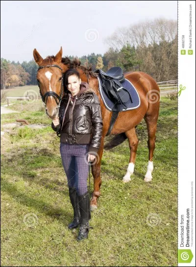 Lorsque je fais marcher mon cheval :