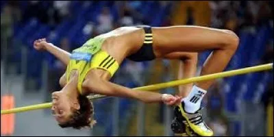 Le __ en hauteur est un sport.