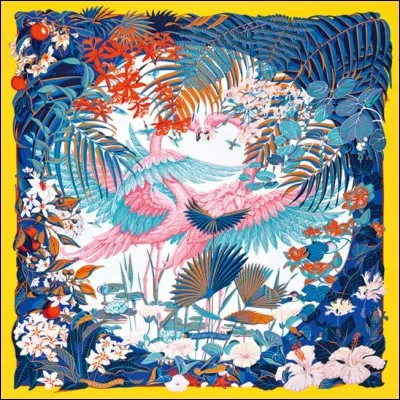 A qui appartient ce fameux carré de soie fondé en 1937 et devenu emblématique de la célèbre maison ?