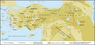La sécurité dans sa politique extérieure (accords militaire avec Sparte, bonnes relations avec son beau-frère le roi Astyage, roi des Mèdes, accords commerciaux avec l'Egypte du pharaon Amasis) permit à Crésus d'achever la conquête de l'Anatolie qui lui fut soumise à l'exception de 2 régions :