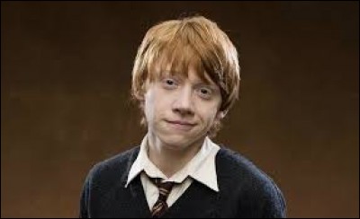 Ce jeune homme fait partie de la famille Weasley.