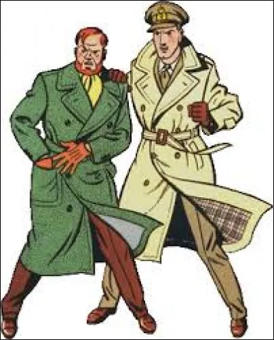 Ces deux personnages se nomment Blake et Mortimer.