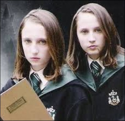Quels sont les prénoms des jumeaux Carrow dans "Harry Potter et les Reliques de la Mort : deuxième partie" ?