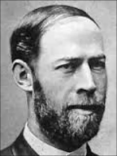 Physicien allemand, découvreur des ondes hertziennes