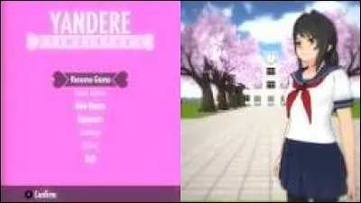 Quelle est la spécialité du jeu "Yandere Simulator" ?