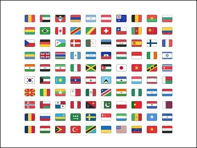 G&eacute;ographie - Quel pays ne poss&egrave;de pas un drapeau de forme rectangulaire ?