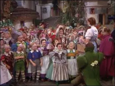 Dans quelle contrée du pays d'Oz la maison arrive-t-elle ?