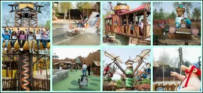 Quel endroit du parc est réservé aux enfants ?
