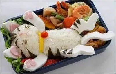 Qui est représenté sur ce bento ?