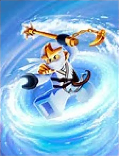 Comment s'appelle le Ninja blanc ?