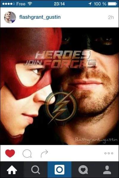 Quel est le nom de l'acteur qui joue The Flash/Barry Allen ?