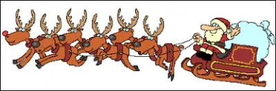 Le père Noël a des __.