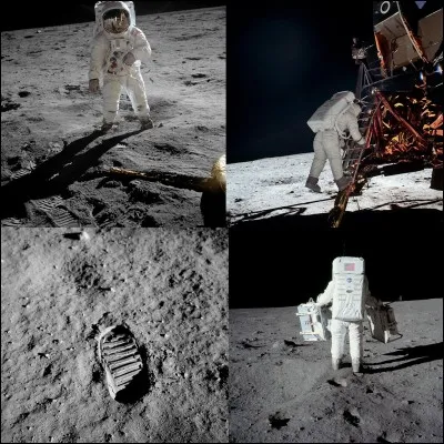 D'après un témoin de cet événement, pendant une phase critique de ce moment historique, certaines personnes virèrent au « bleu » à force de retenir leur respiration ! Heureusement, ils ne firent aucun pas (petit ou grand).
Quel est ce moment historique ?