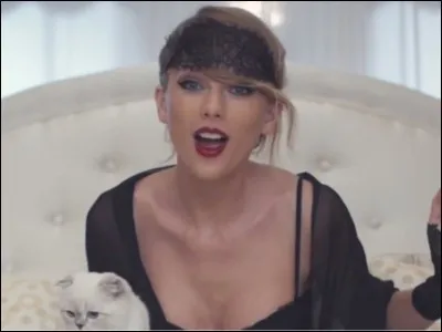 Dans la vraie vie, Taylor a-t-elle un chat ?