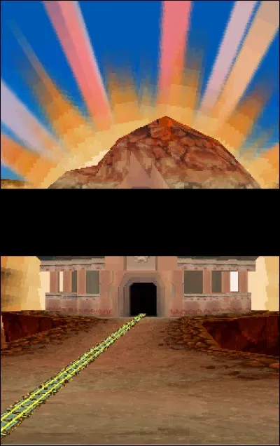 Pourquoi ne peut-on pas accéder directement au temple du feu ?