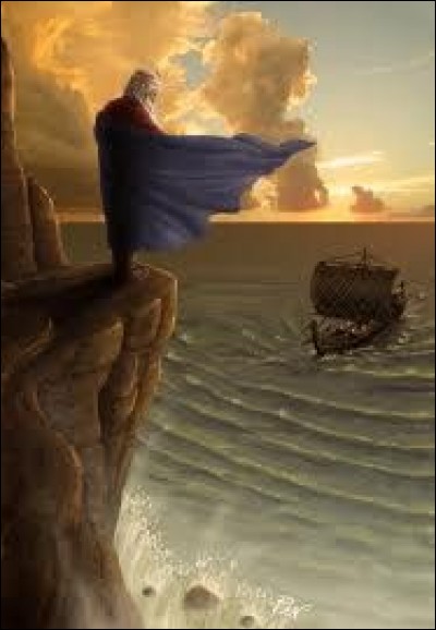 À son retour de Crète, Thésée oublia sa promesse de hisser la voile blanche, son père debout sur l'acropole aperçu la voile noire, persuadé de la mort de son fils, il se jeta volontairement dans la mer. Qui est-il ?