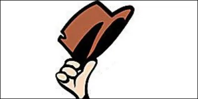 Il est toujours en train de lever son chapeau pour saluer les gens (ou les poteaux électriques). Qui est-il ?