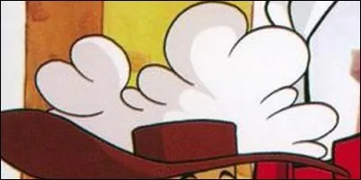 Lequel de ces personnages porte ce chapeau à plume ?